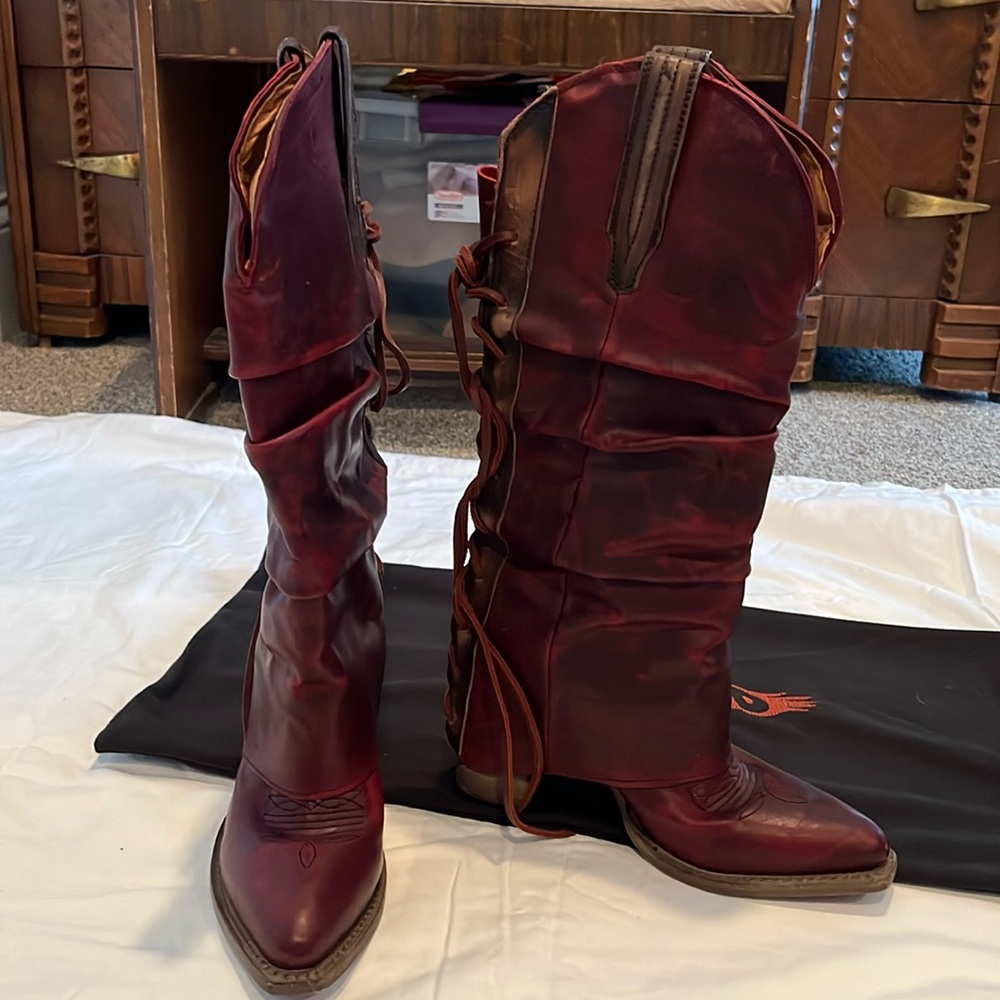 Freebird Jules cowboy boot size 8
